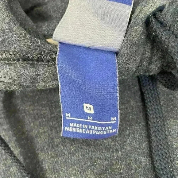 Nike Hoodie Sweatshirt Men's M Y2K Blue Label Heather Navy Blue Pullover - Picture 9 of 13